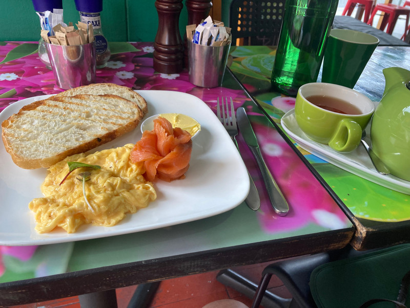 Breakfast at Chills Cafe