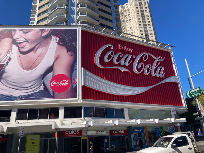 Coca Cola billboard