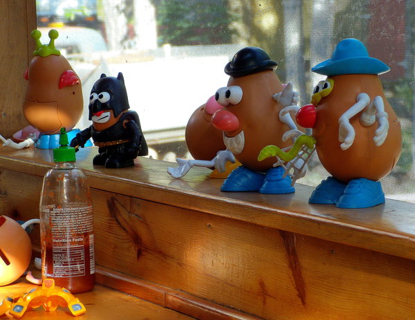 Lots of Potato Heads to work with