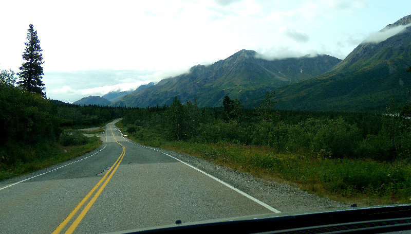 Driving scenery