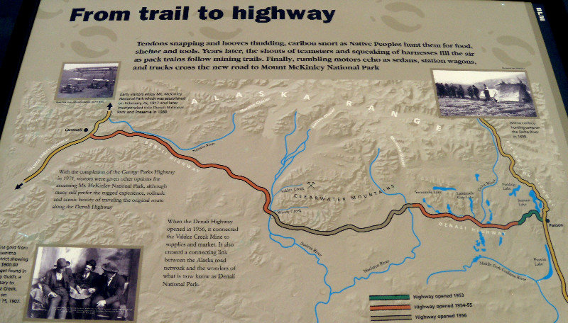 Map of Denali Highway