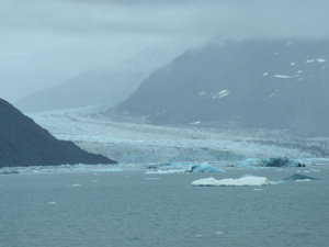 Closer to the glacier