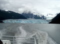 Leaving Meares Glacier