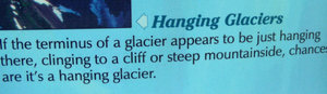 Hanging Glacier explanation
