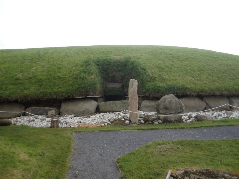 Entry to Newgrange chamber