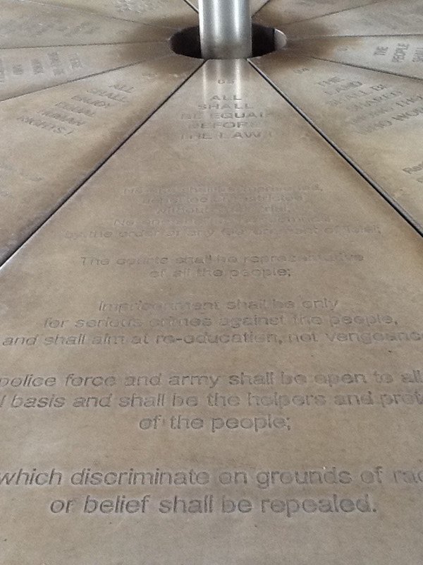 Liberty Square inscriptions 