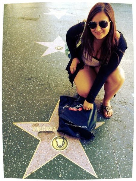 My own star on the Walk of Fame
