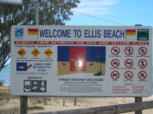 Ellis beach warnings
