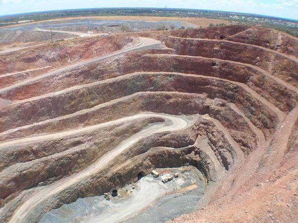 Open Cast Copper Mine