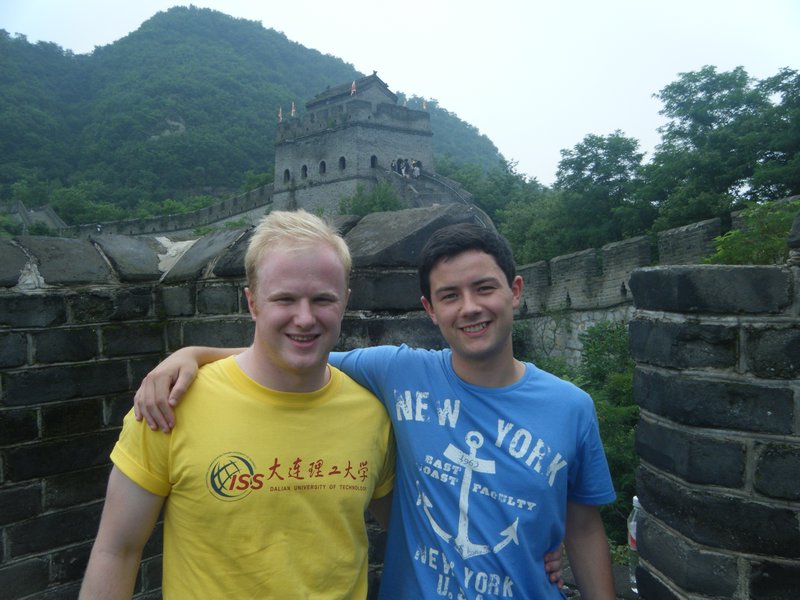 Me and James on East Great Wall