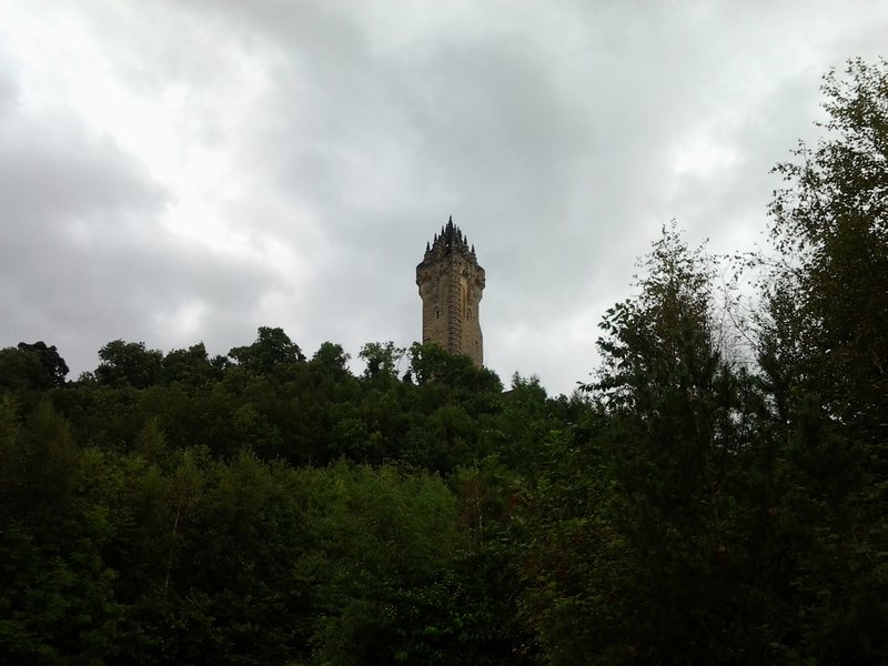 William Wallace Monument in the distance 