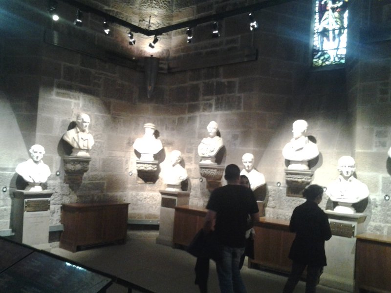 One of the rooms within the William Wallace Monument
