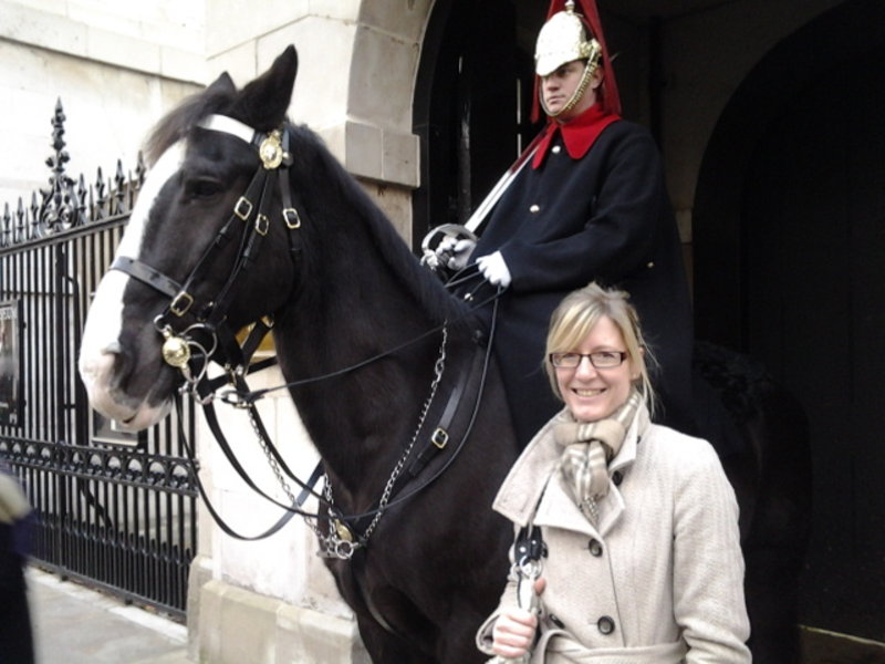 Outside Horse Guards Parade