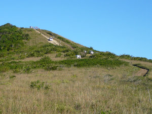 The steep hill
