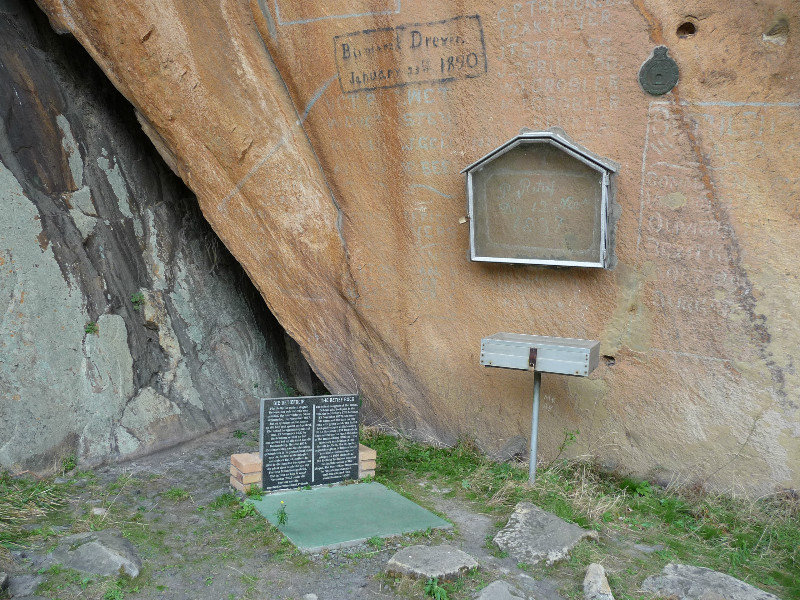 Historic sight Retief's rock