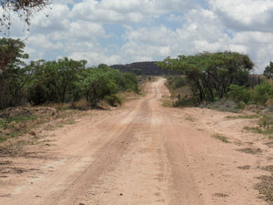 Gravel road to Marakele