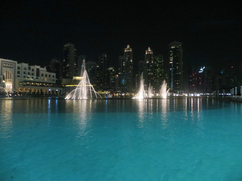Fountains at Dubai mall