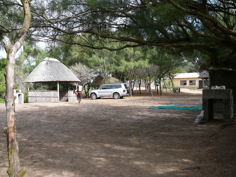 Zavora camping on the dune