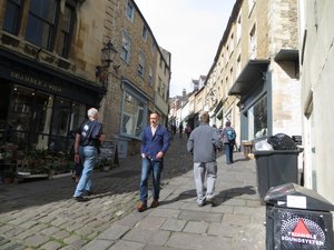 Frome's steep streets
