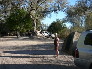 Camping near South gate