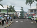 Downtown St Kitts - where slaves were traded