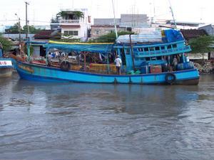 Fishing Boat in Rach Gia