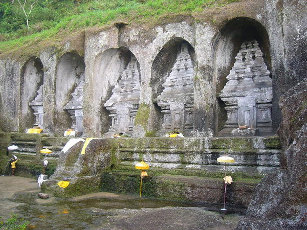 Ancient statues of Gunung Kawi