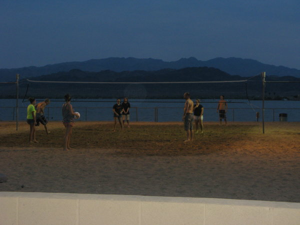 Volley on the Beach