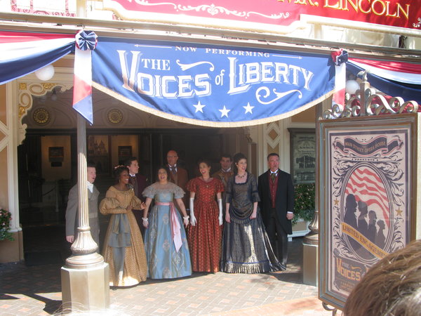 Voices of Liberty @ Disneyland