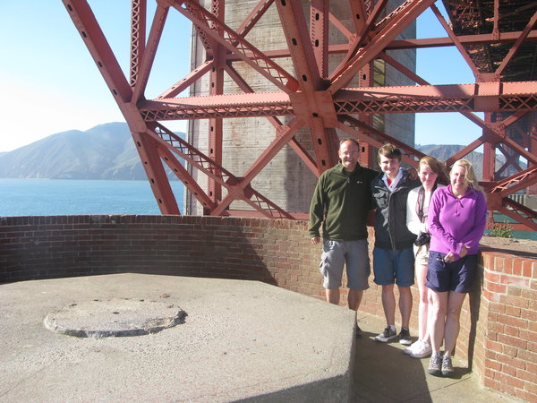 Fort Point, Under Golden Gate Bridge