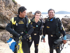 Owen (the instructor), me and Jimmy