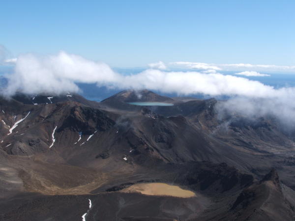 The amazing views from the top of Mount Doom