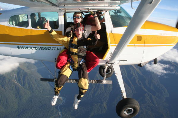 Me Jumping out of a plane!