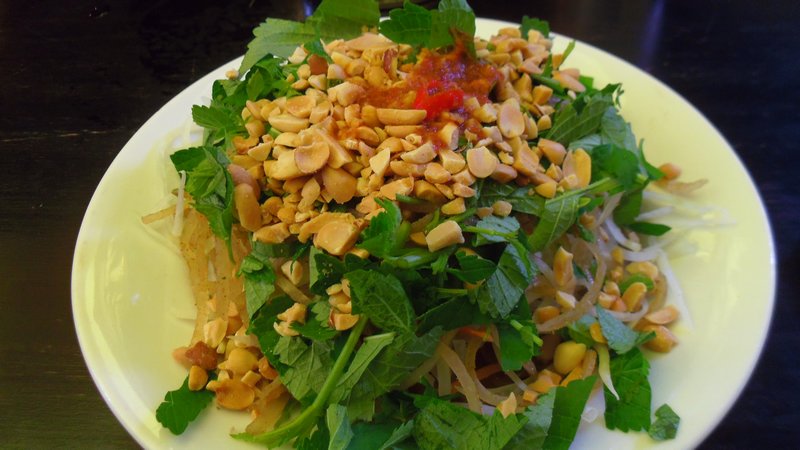 Papaya Salad at Quan An Ngon