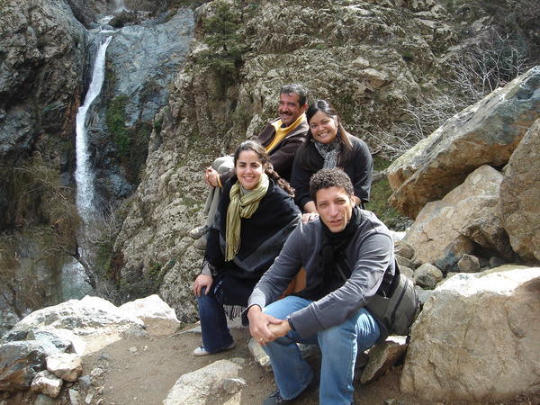 Me, Roland, Silvia & Hussan