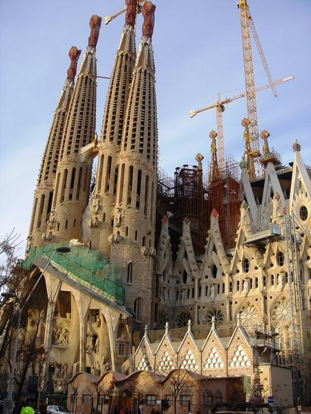 La Sagrada Familia on Day 1
