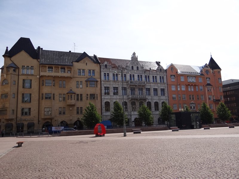 Square in Central Helsinki