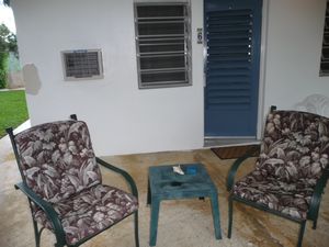 Room entrance at Ceiba Inn