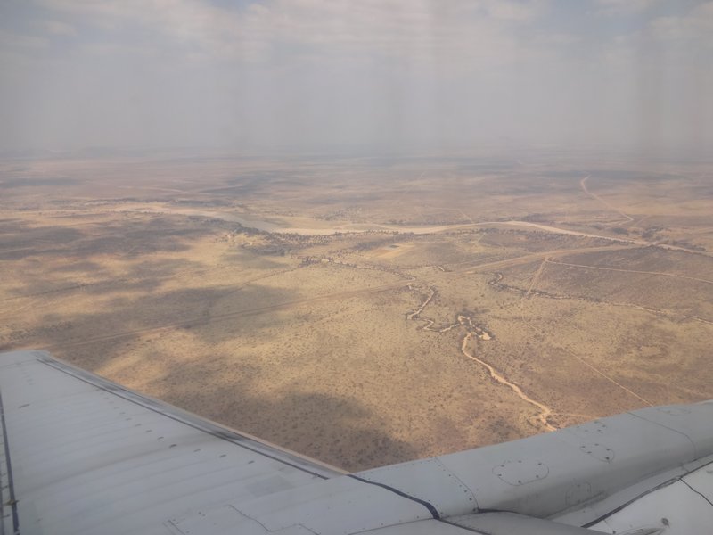 First view of Namibia