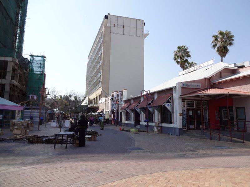 Pedestrian mall in Windhoek