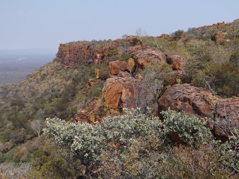 View from top of Waterberg