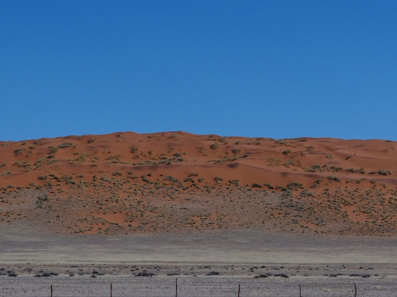 Driving near the Namib desert