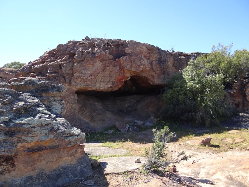 Cave near trail