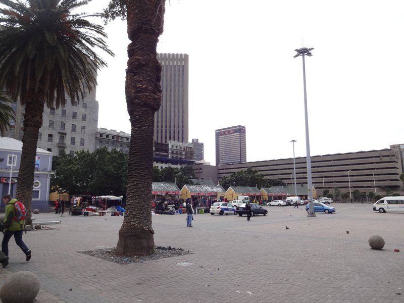 43. Market area in Cape Town