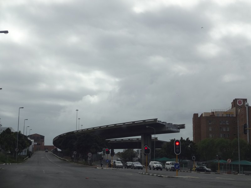50. Unfinished road bridge in Cape Town