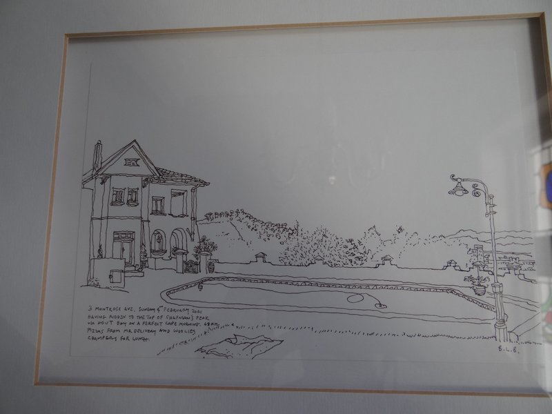 1. Old drawing of Abbey Manor