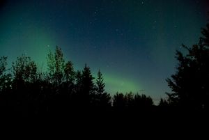 First Aurora Borealis in the fall...