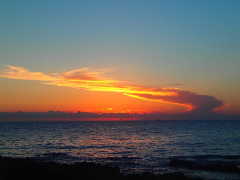 Montevideo sunset