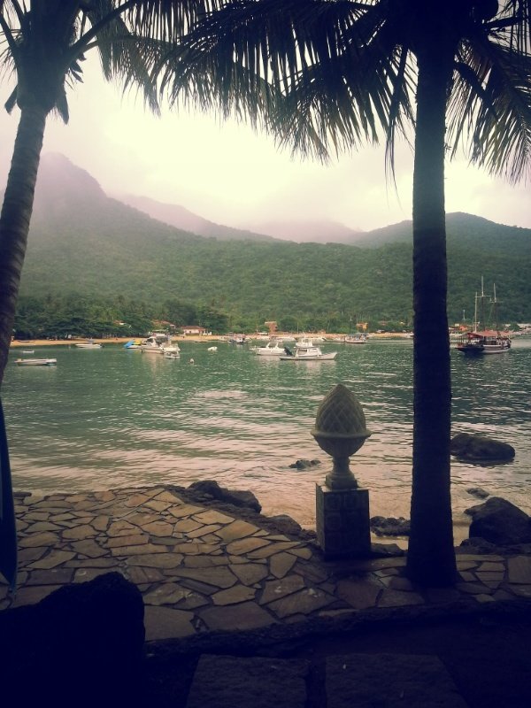 View from my room in Ilha Grande
