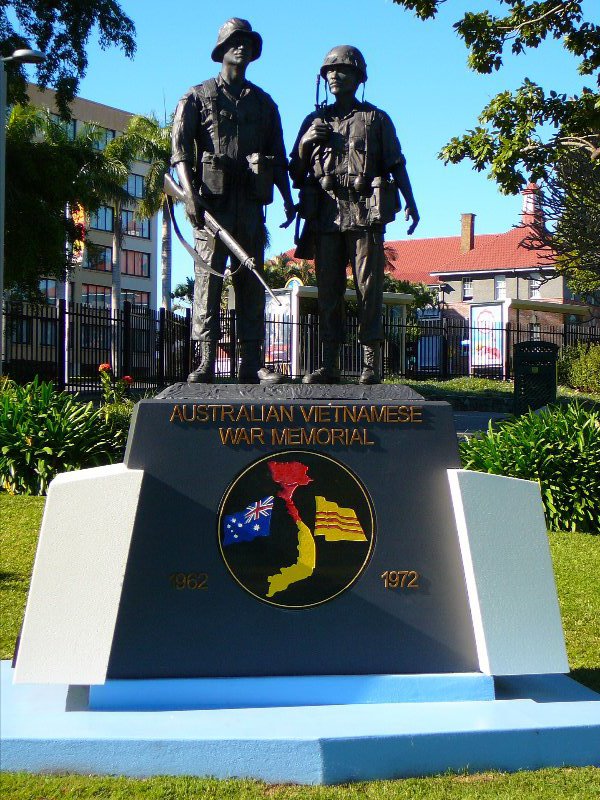 Vietnam memorial, Roma Parklands, brisbane